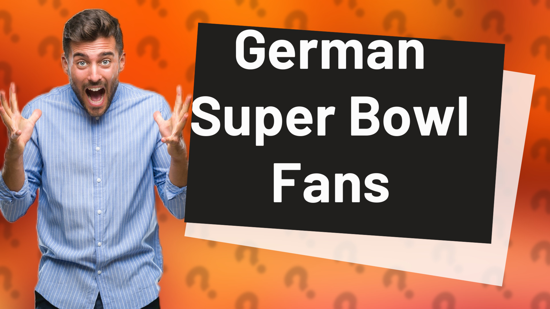 German Super Bowl Fans