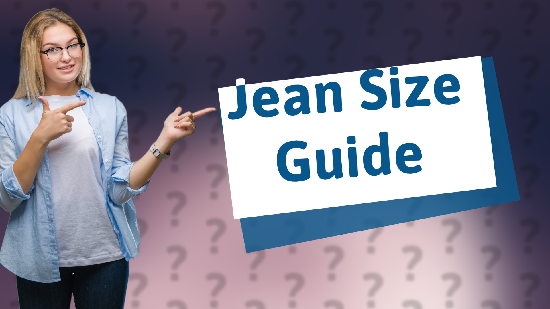 Jean Size Guide