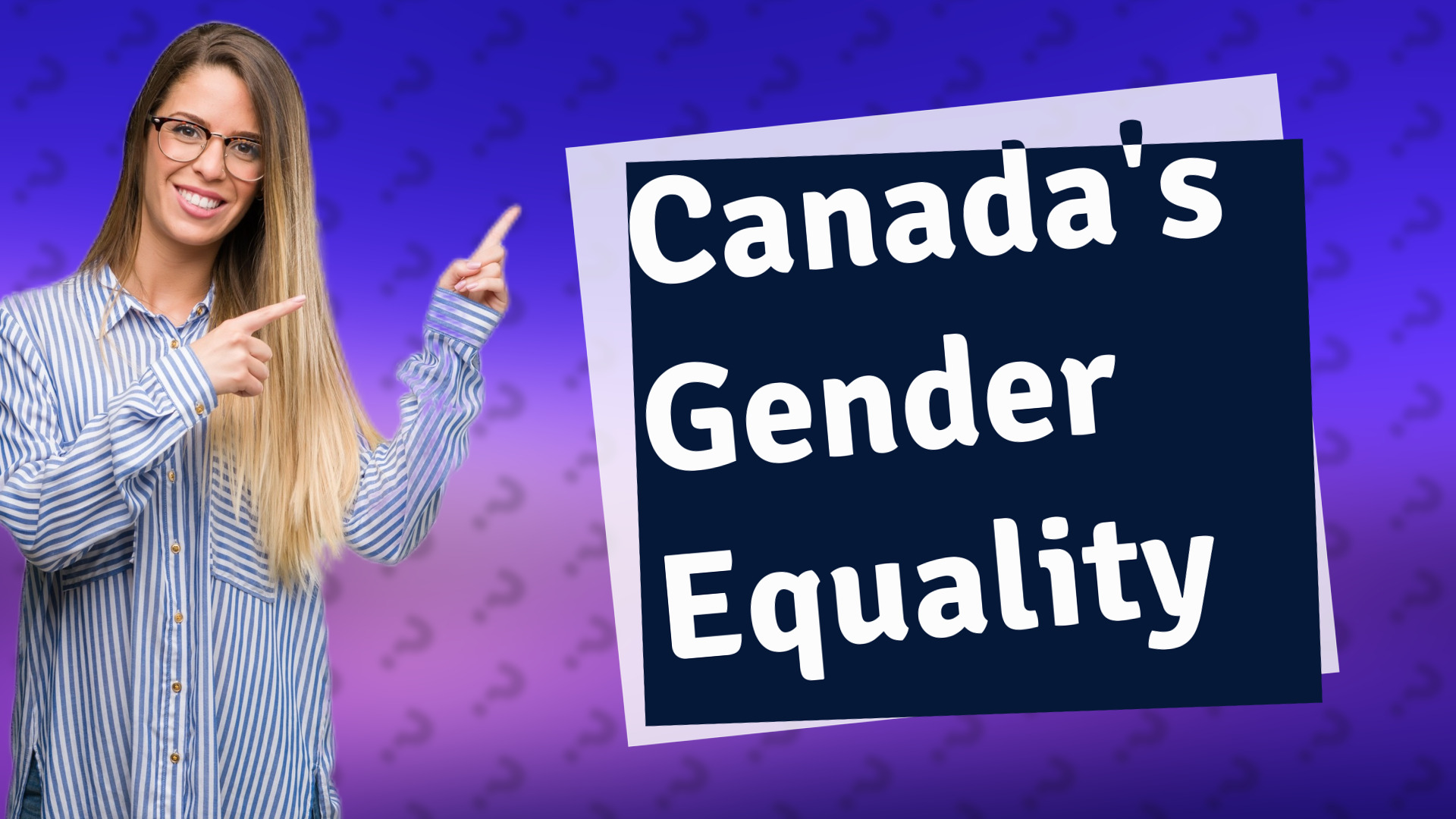 Canada's Gender Equality