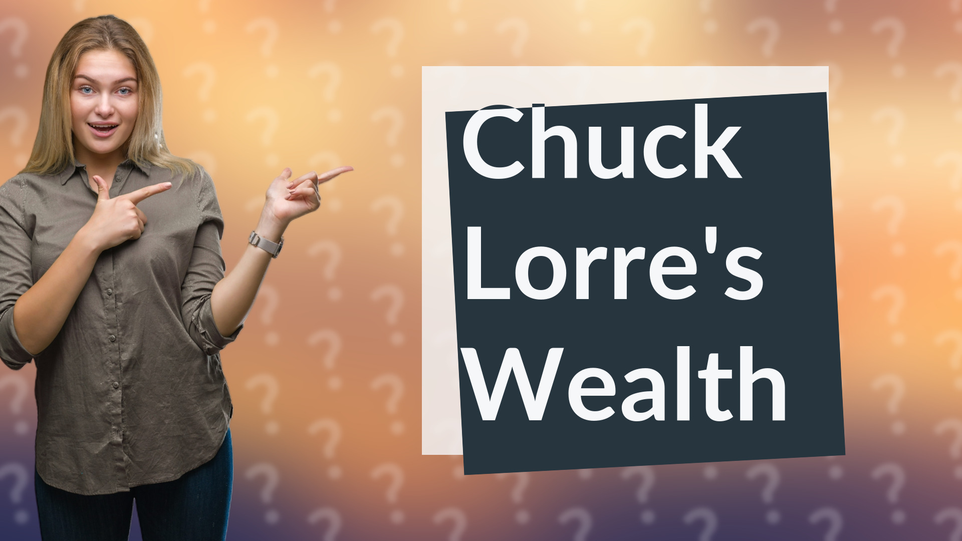Chuck Lorre's Wealth