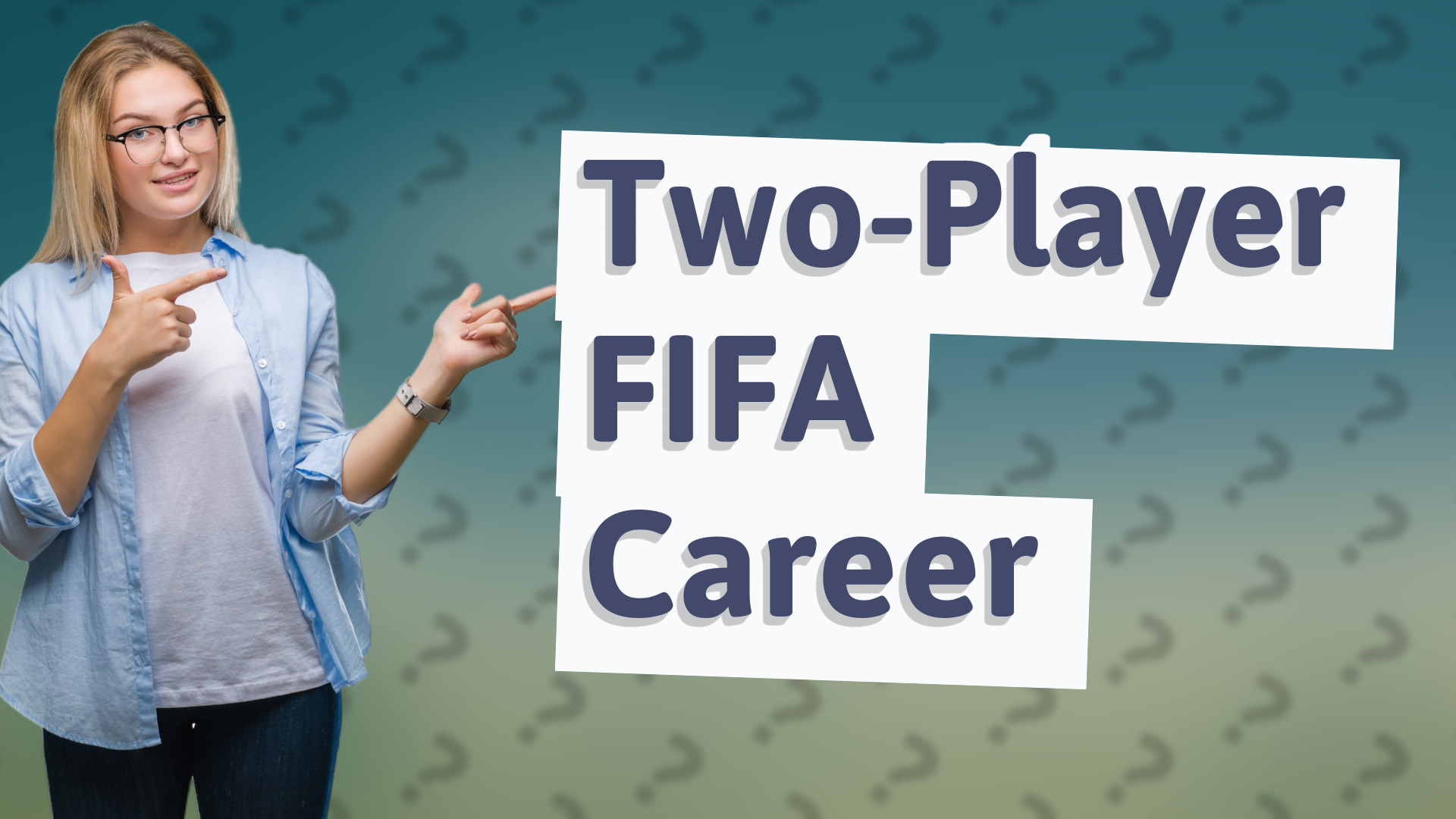 Two-Player FIFA Career