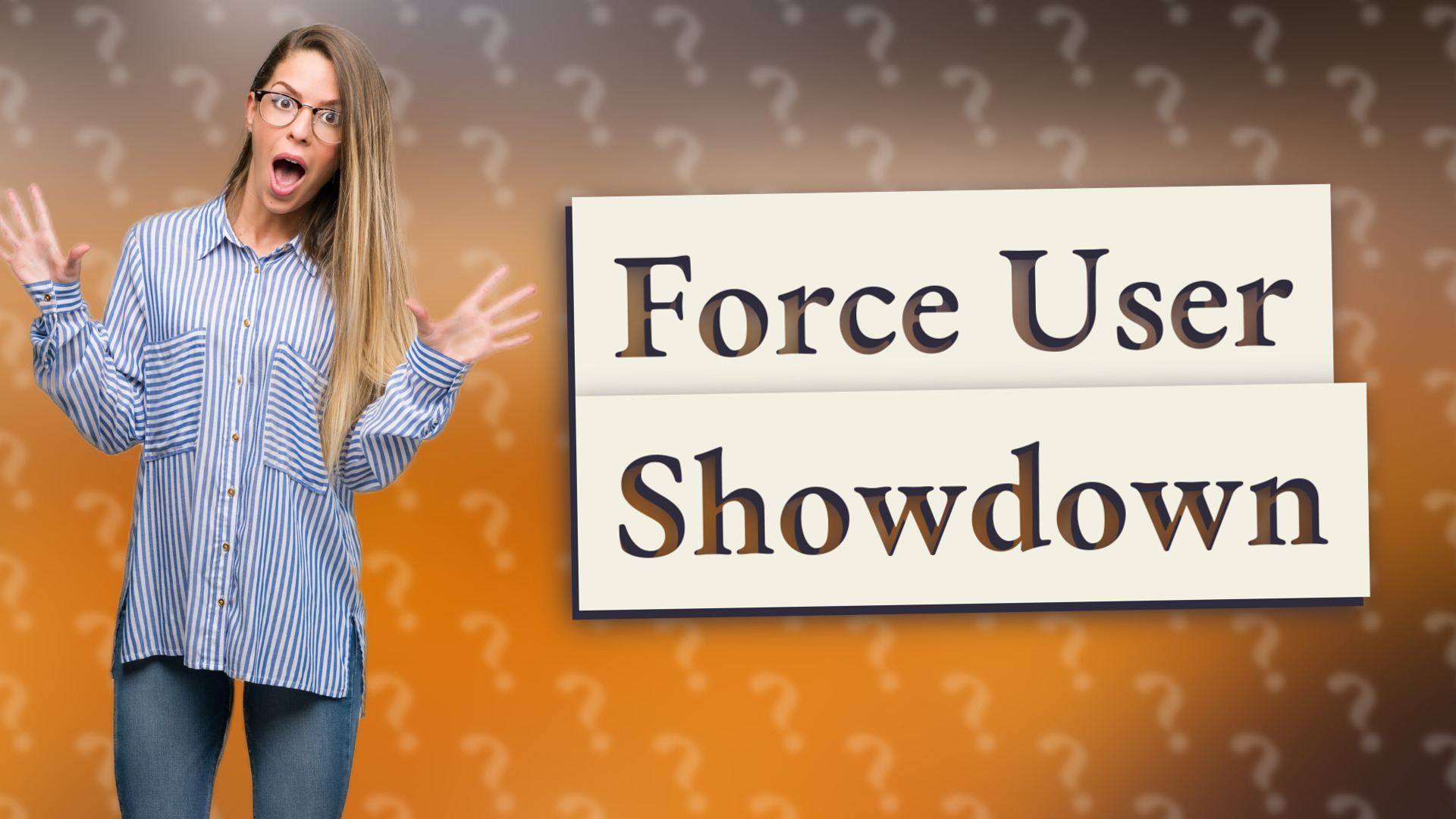 Force User Showdown