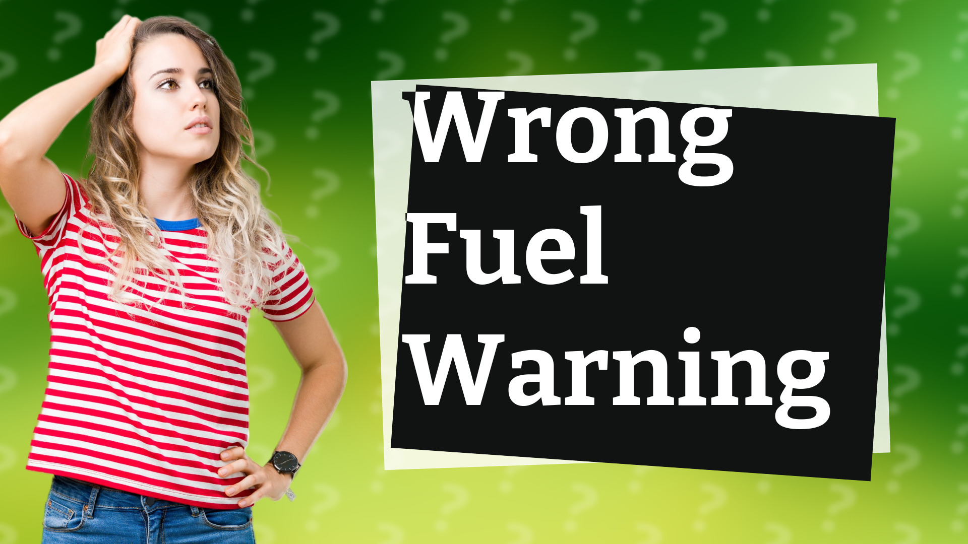 Wrong Fuel Warning