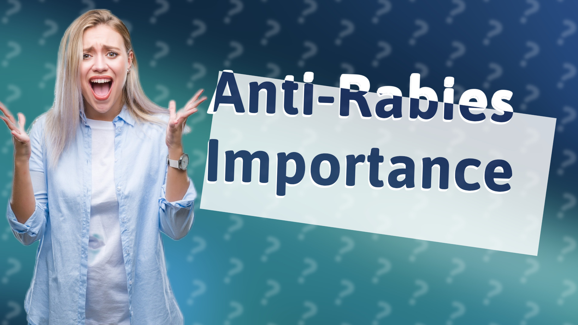 Anti-Rabies Importance