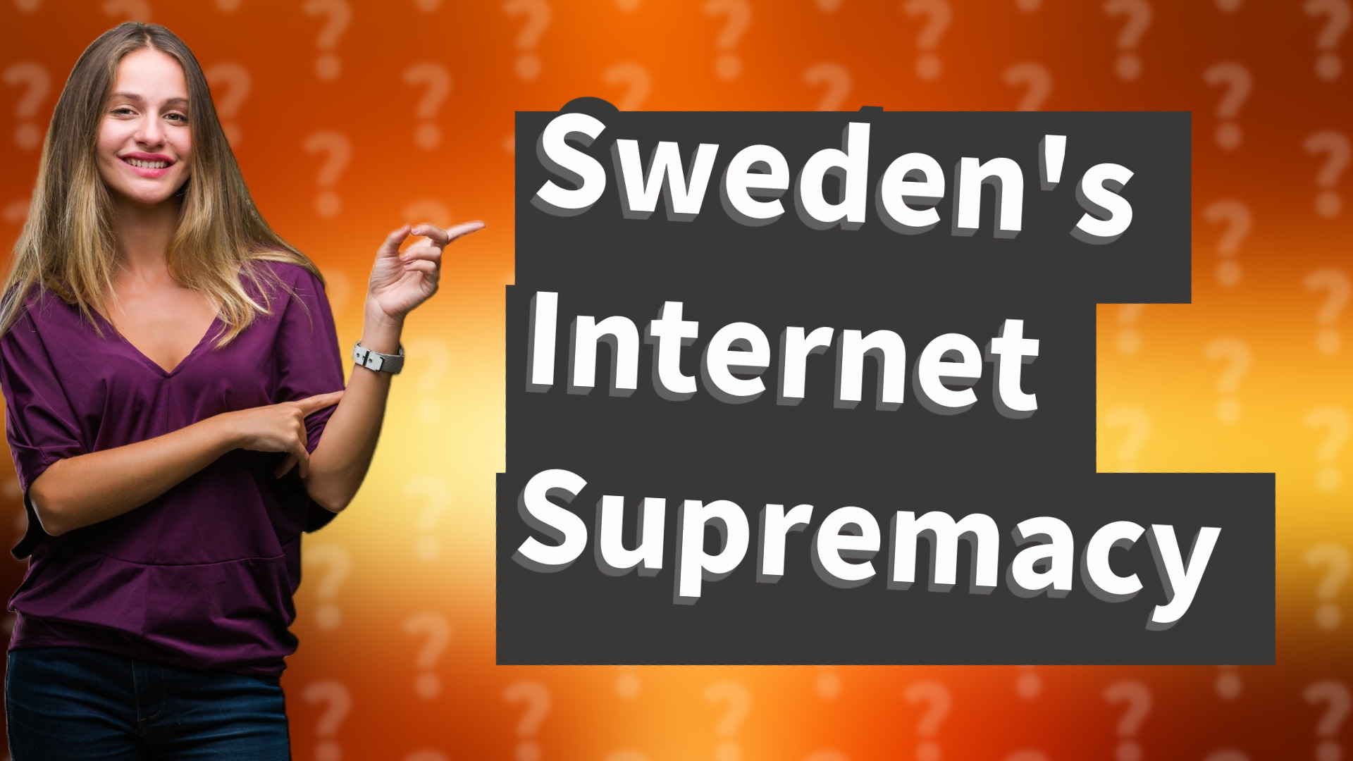 Sweden's Internet Supremacy