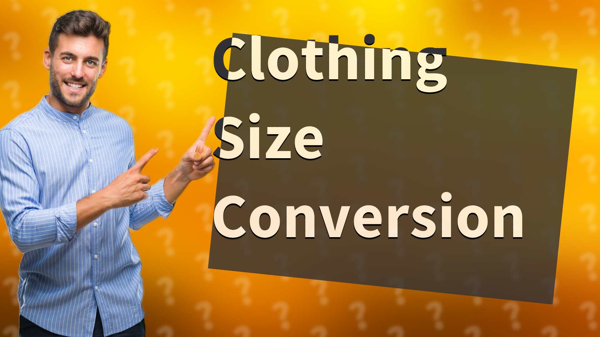 Clothing Size Conversion