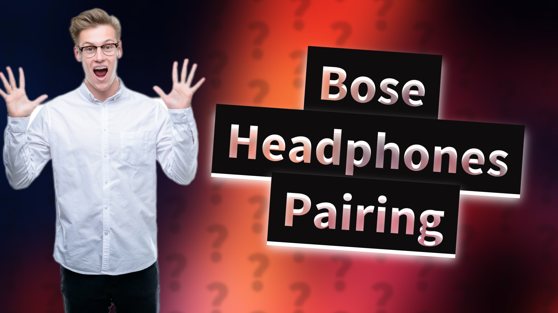 Bose Headphones Pairing