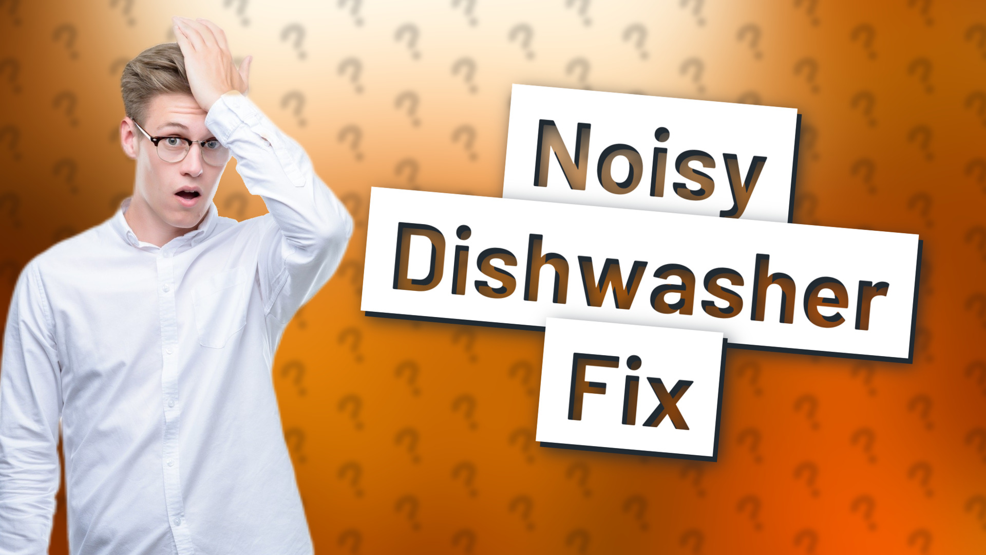 Noisy Dishwasher Fix