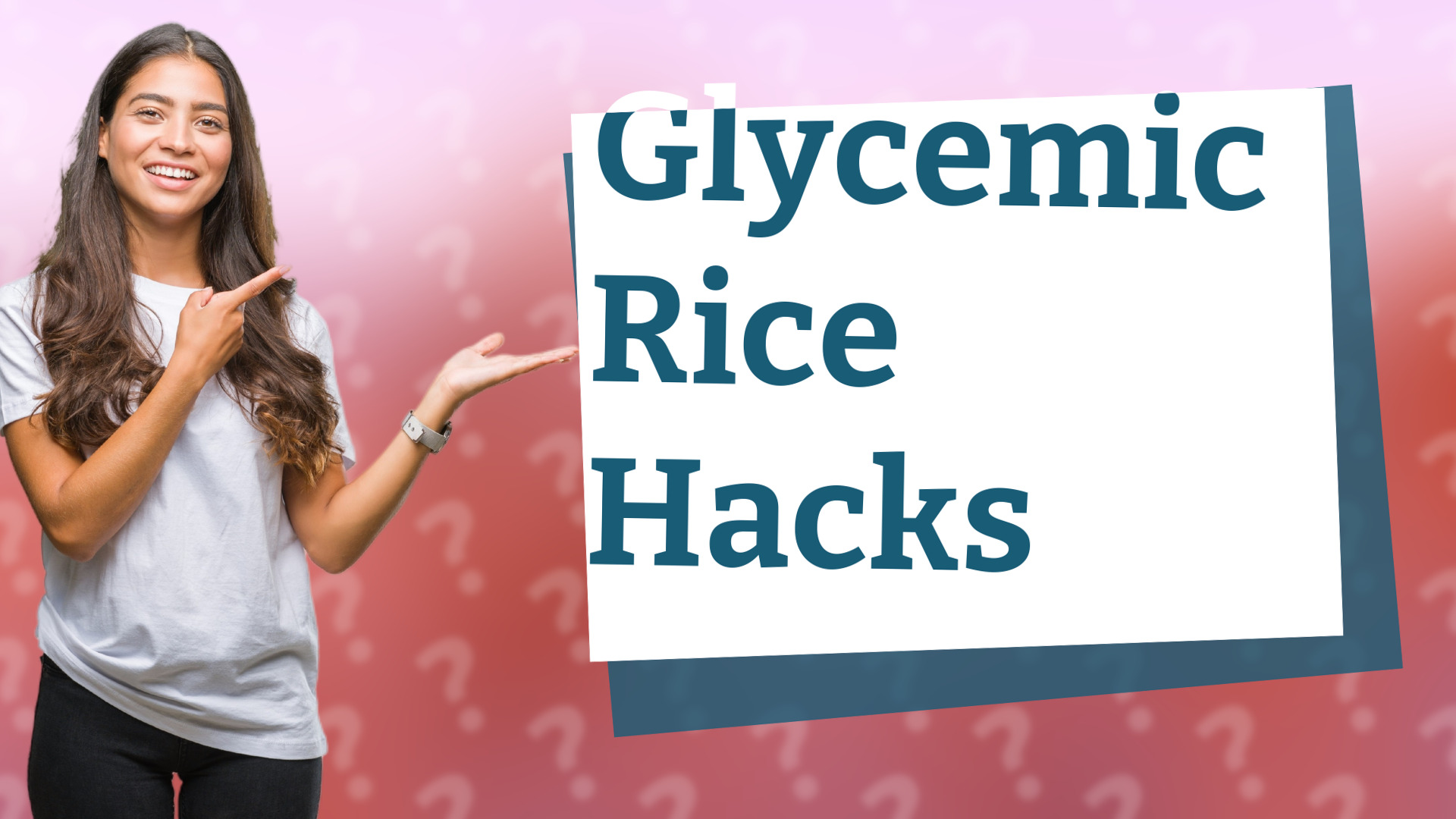 Glycemic Rice Hacks