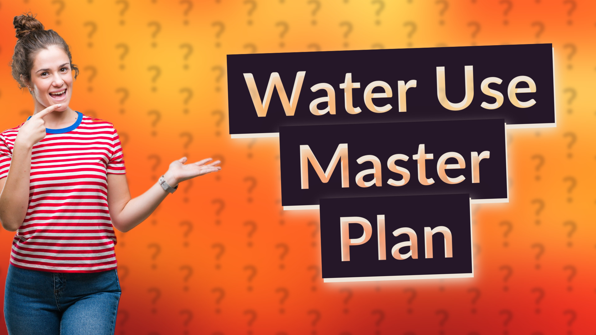 Water Use Master Plan