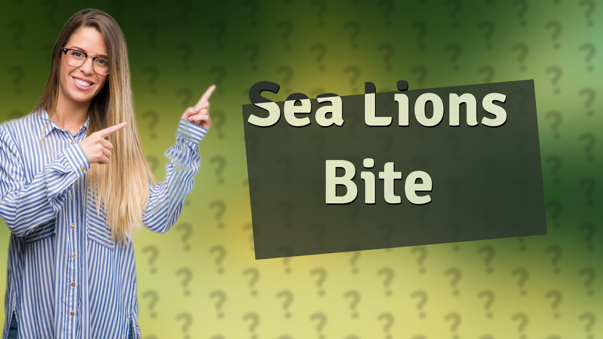 Sea Lions Bite