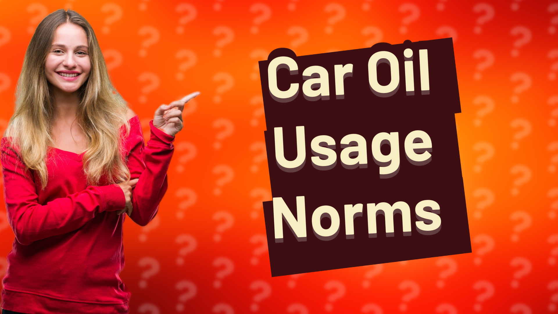 Car Oil Usage Norms