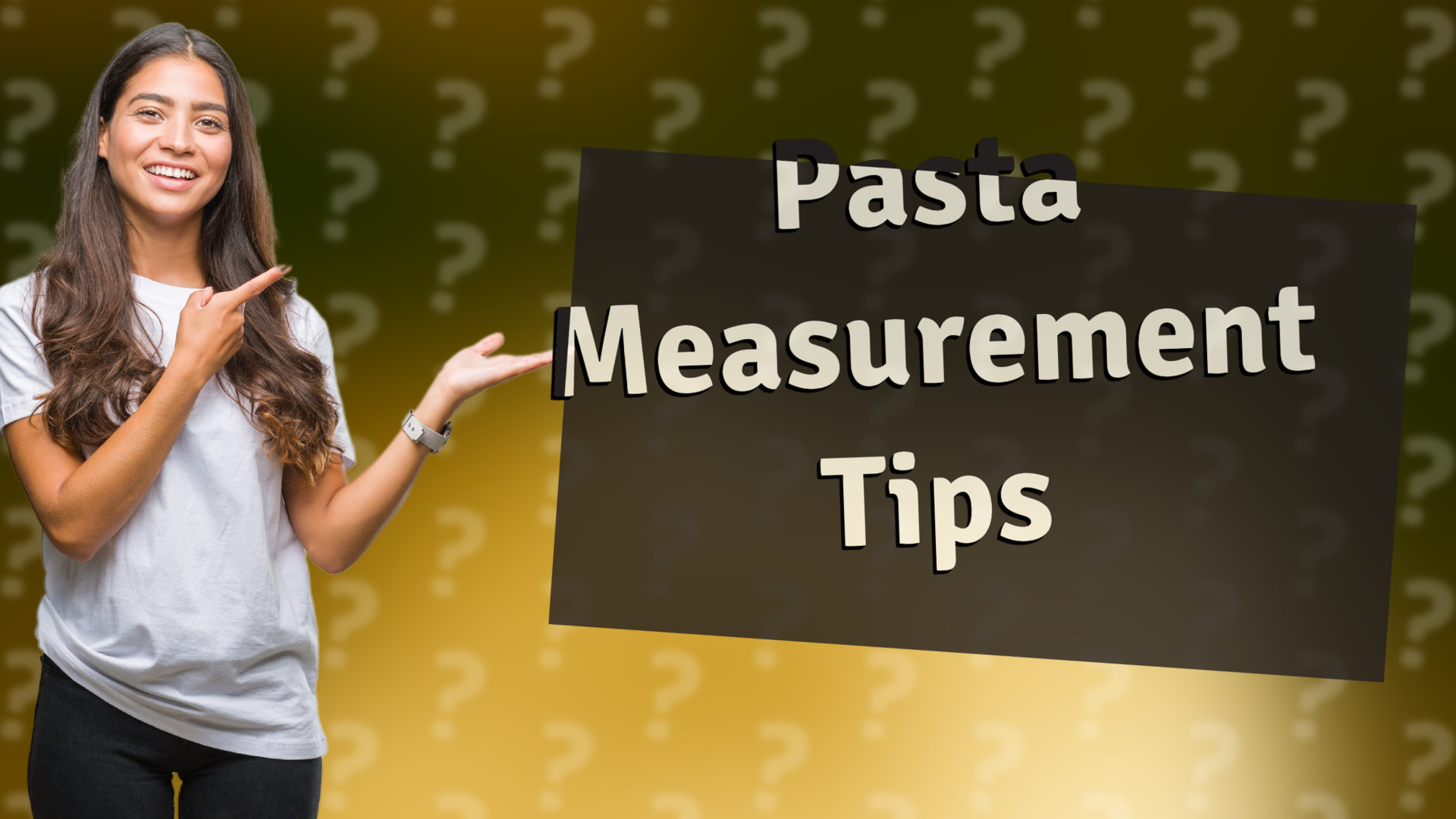 Pasta Measurement Tips