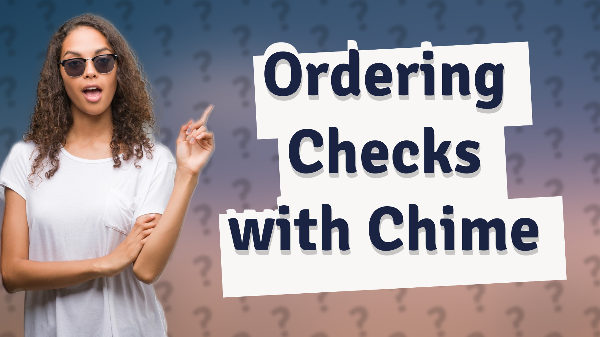 Ordering Checks with Chime