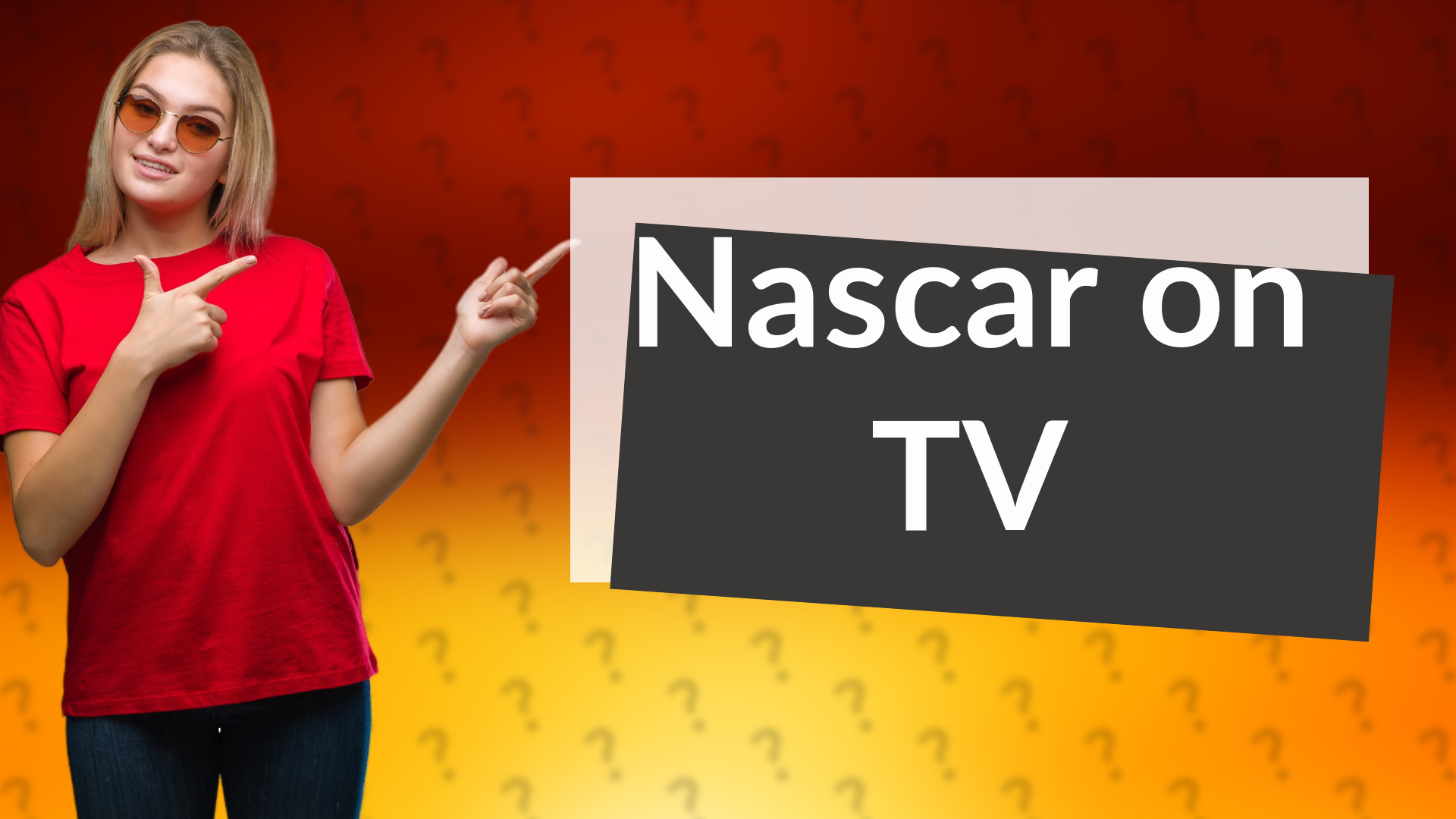 Nascar on TV