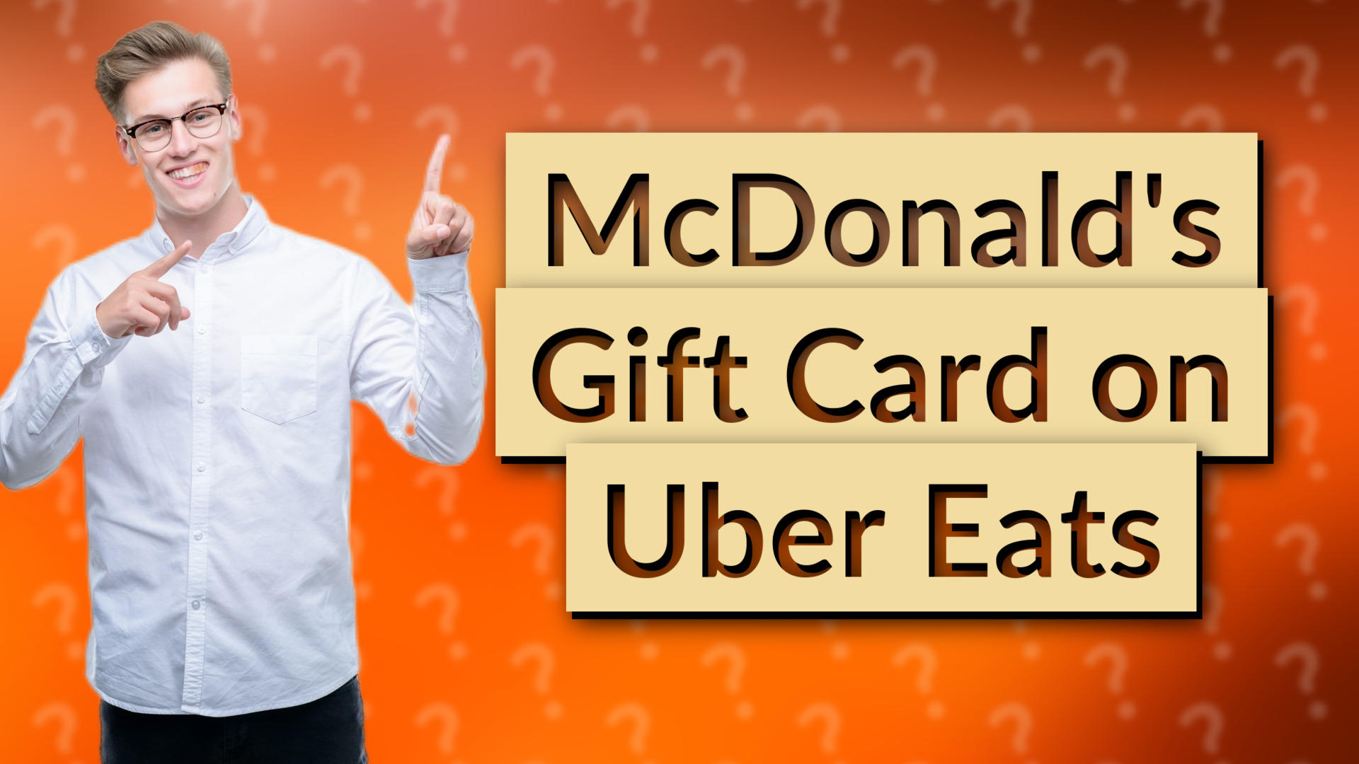 McDonald's Gift Card on Uber Eats