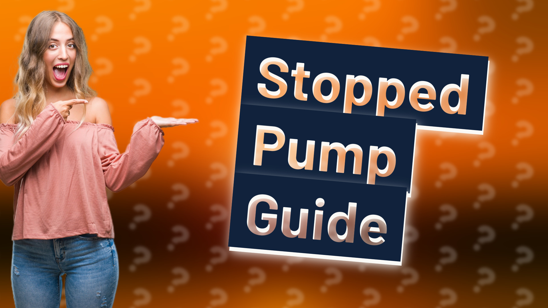 Stopped Pump Guide