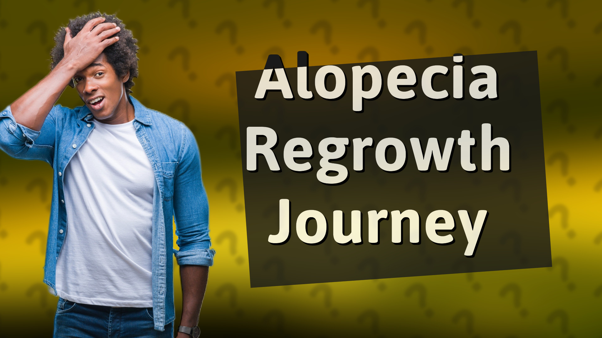 Alopecia Regrowth Journey