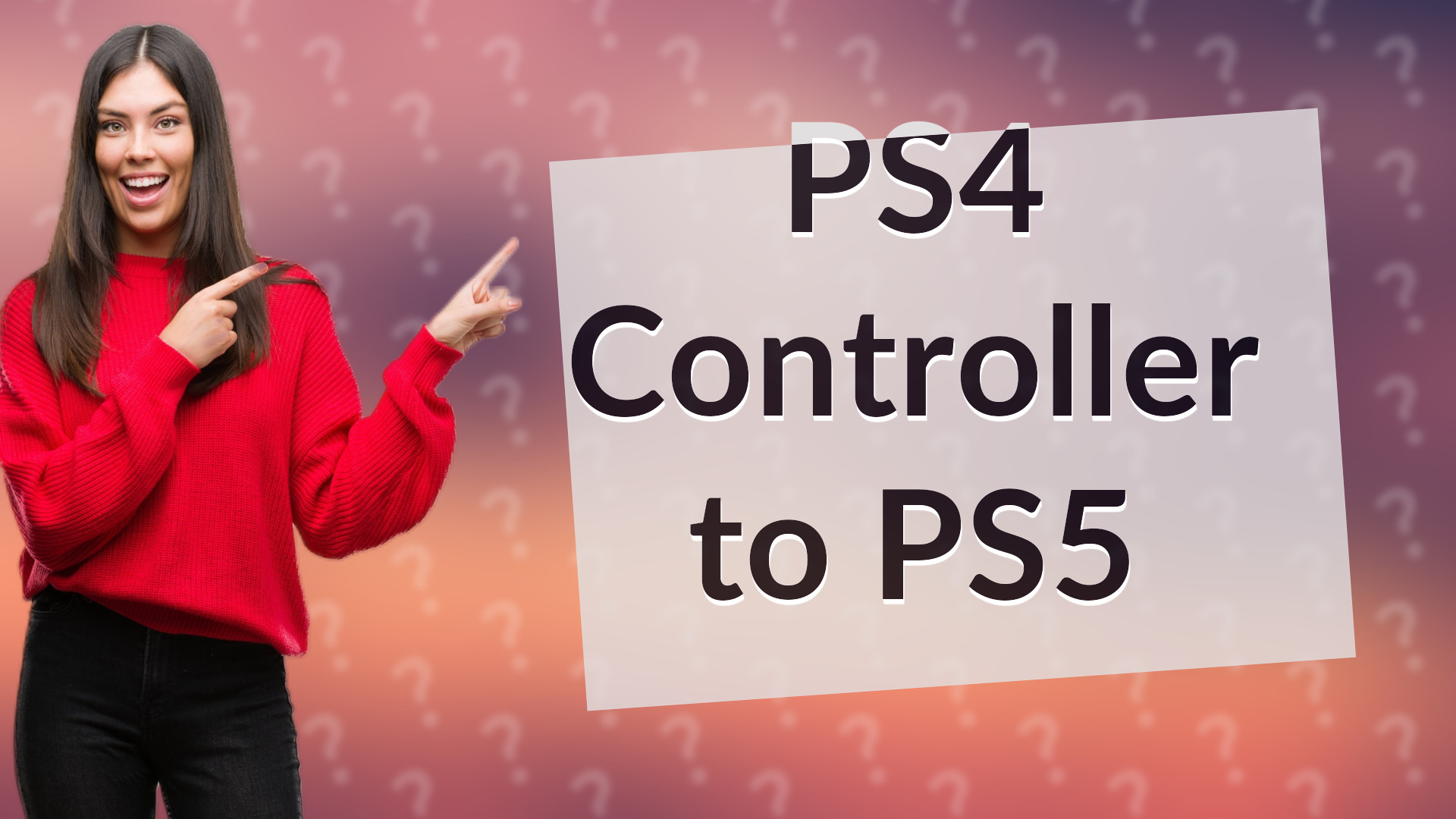 PS4 Controller to PS5