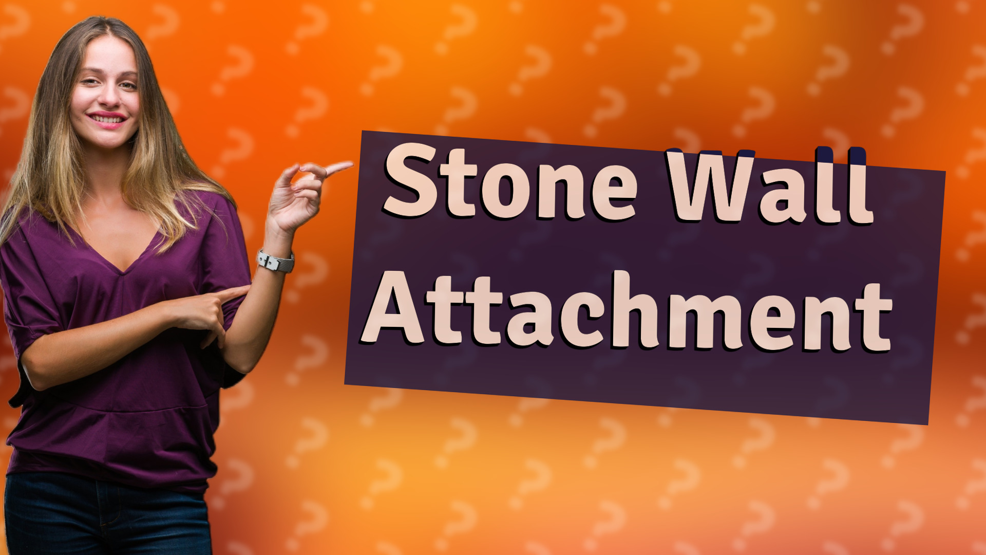 Stone Wall Attachment