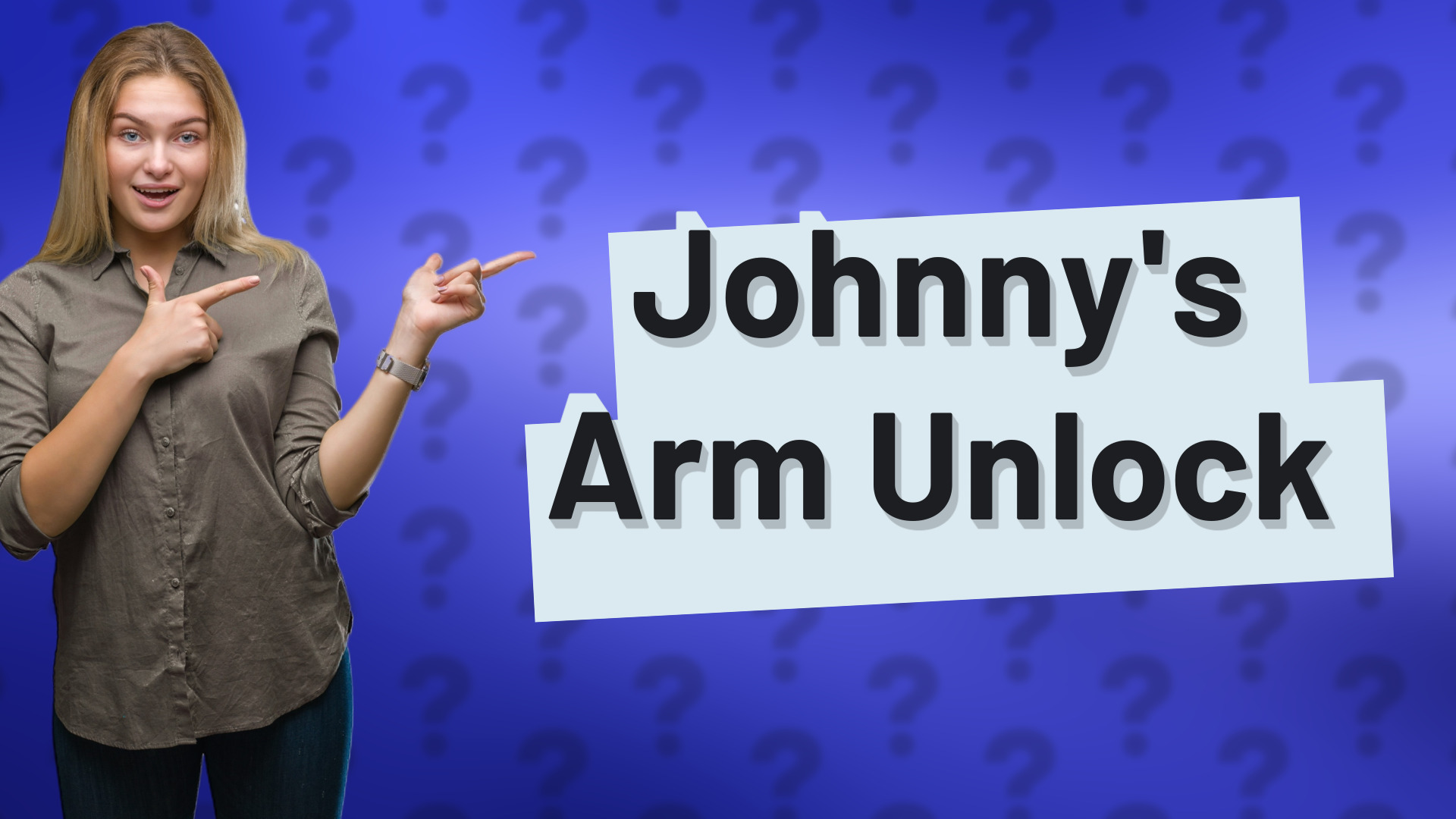 Johnny's Arm Unlock