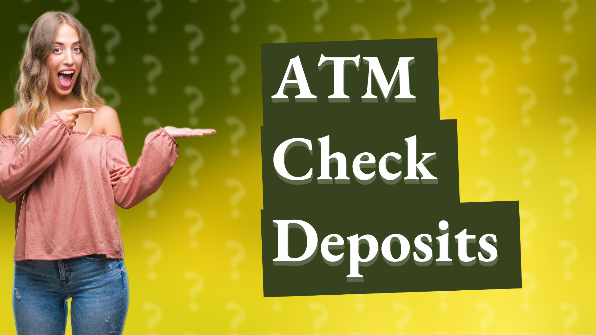 ATM Check Deposits