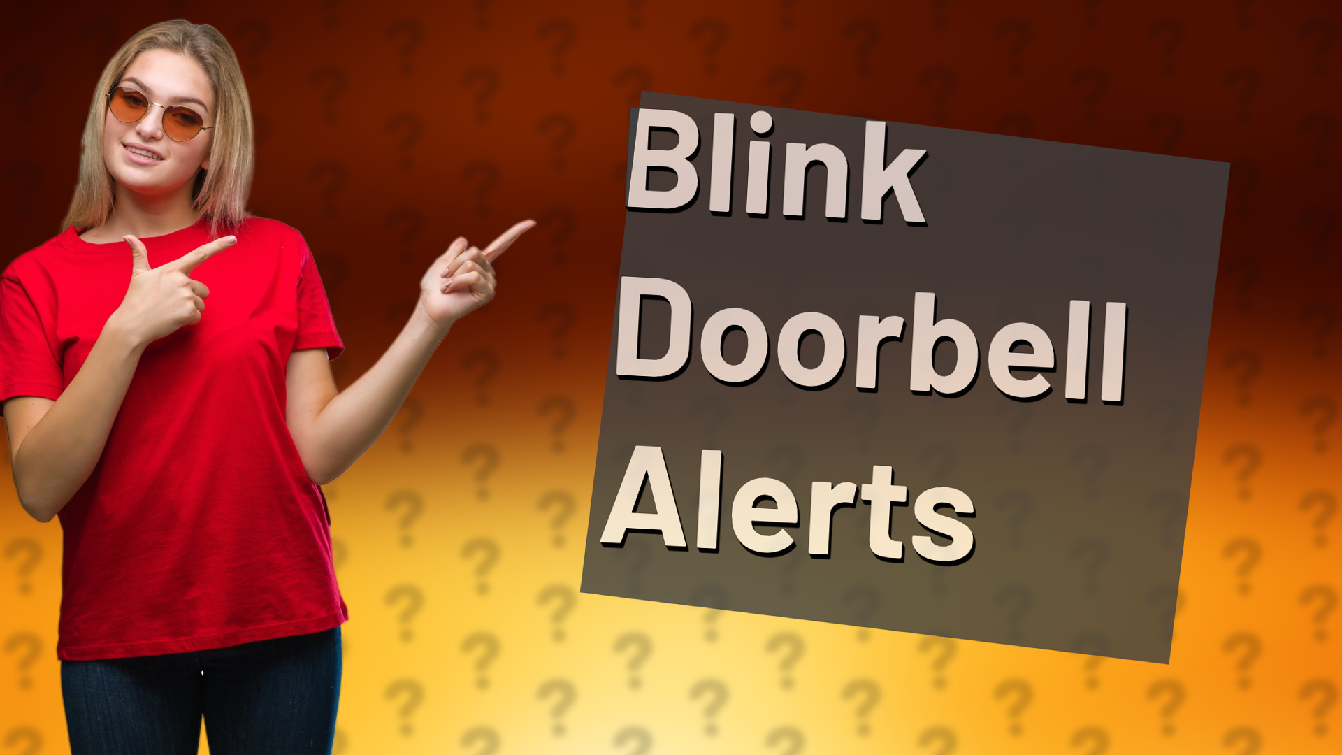 Blink Doorbell Alerts