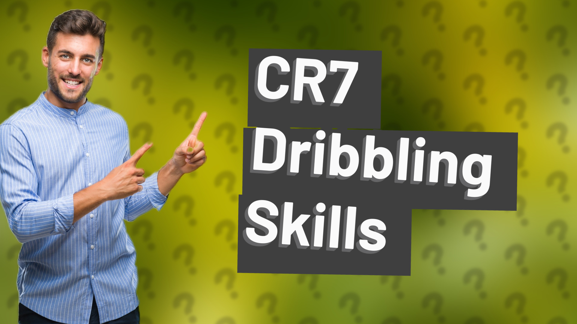 CR7 Dribbling Skills