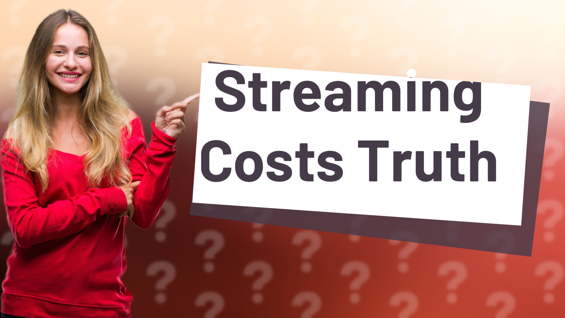 Streaming Costs Truth