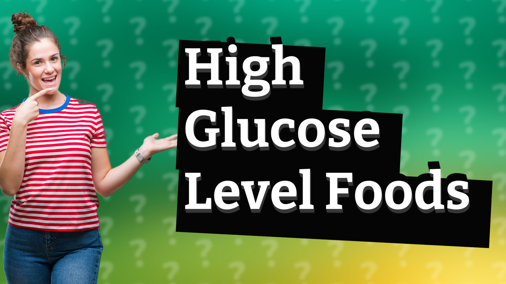 High Glucose Level Foods