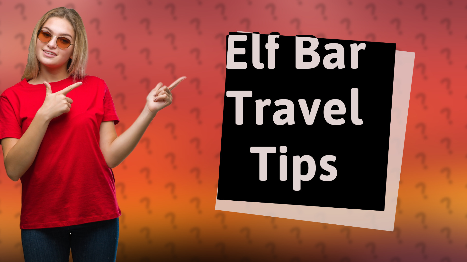 Elf Bar Travel Tips