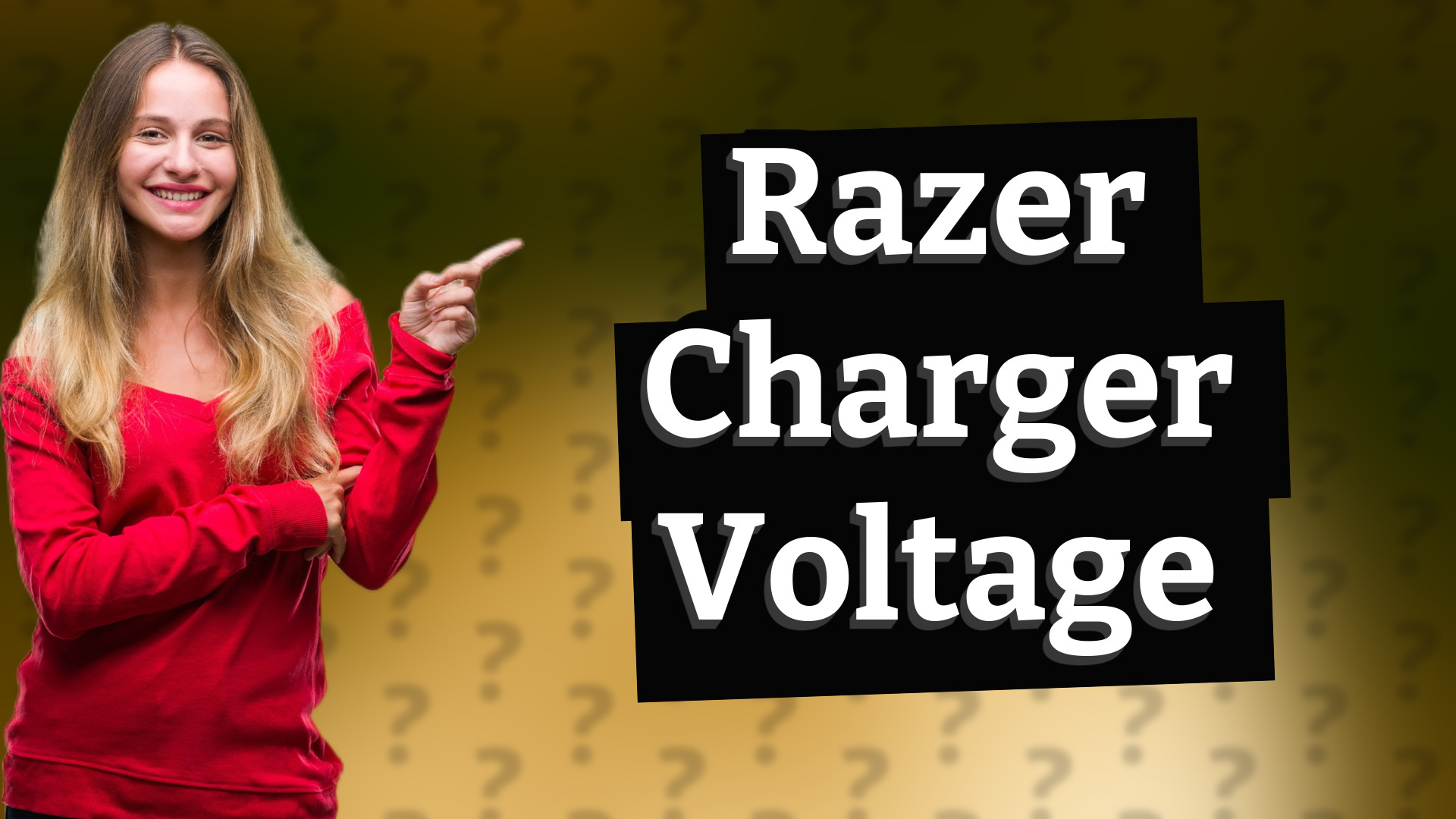 Razer Charger Voltage