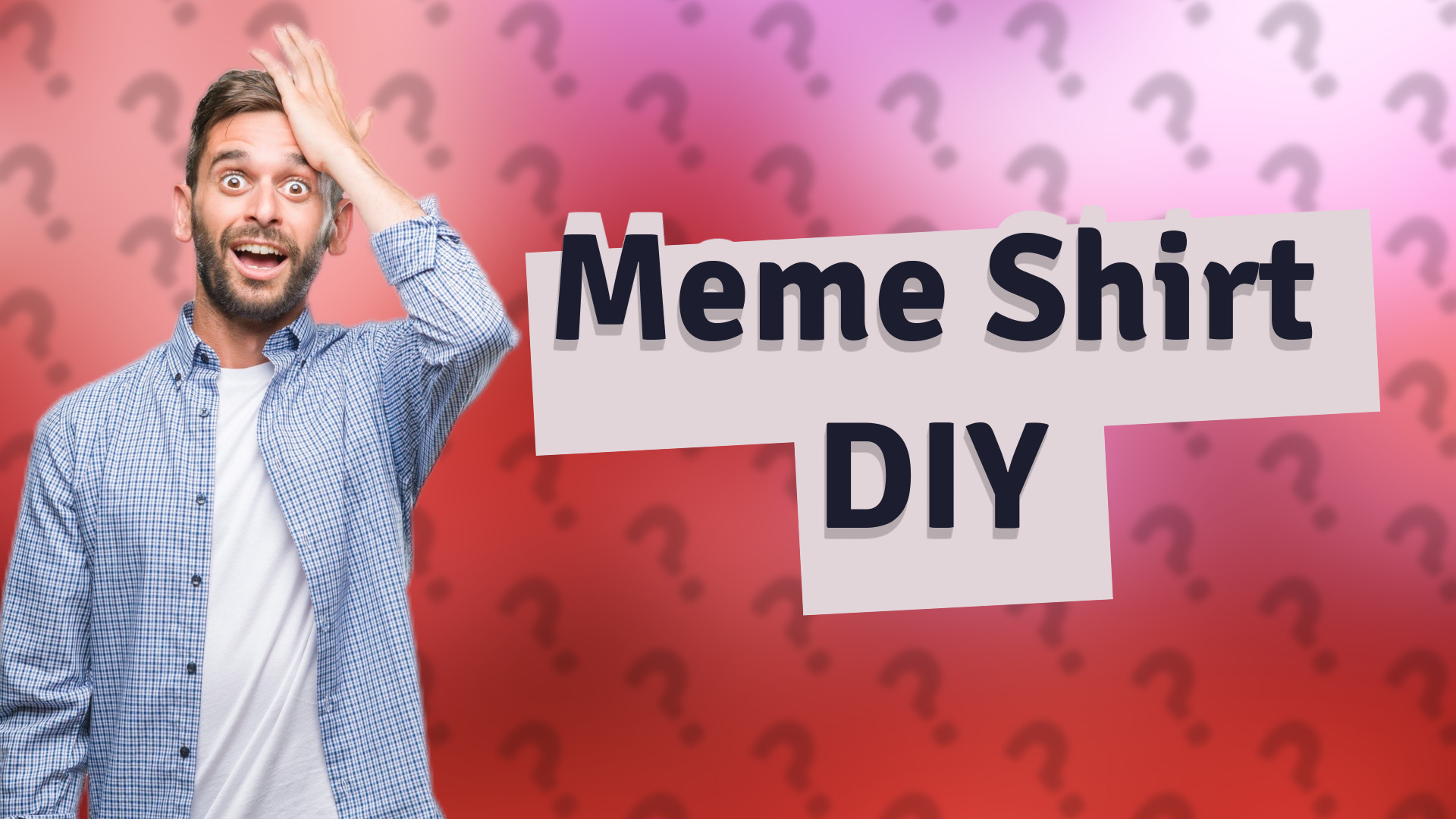 Meme Shirt DIY