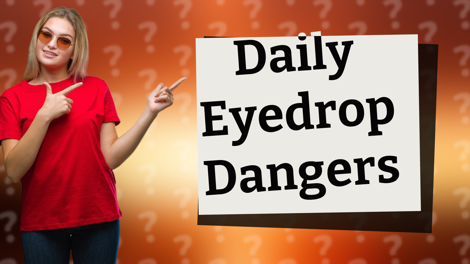 Daily Eyedrop Dangers
