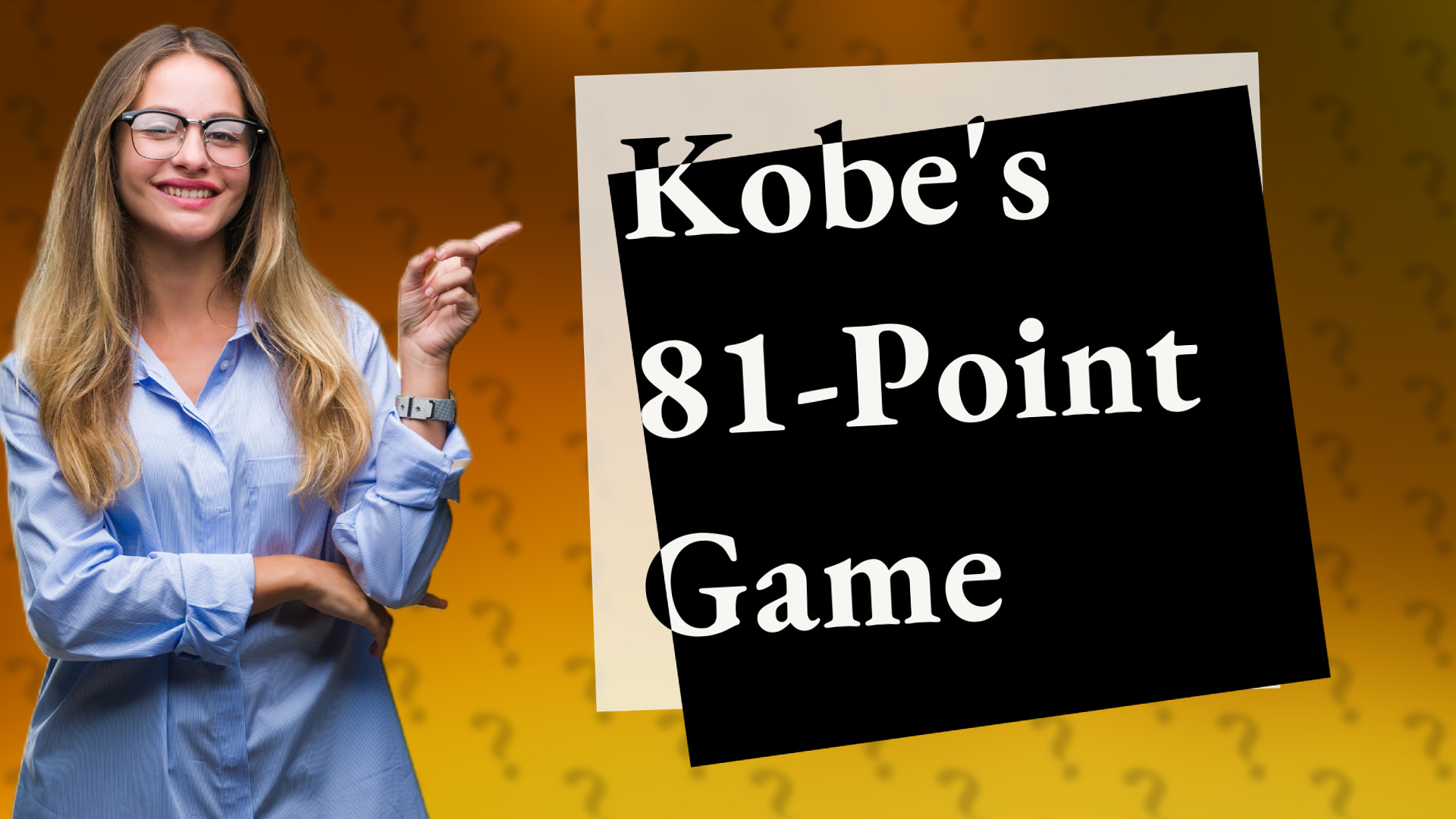 Kobe's 81-Point Game