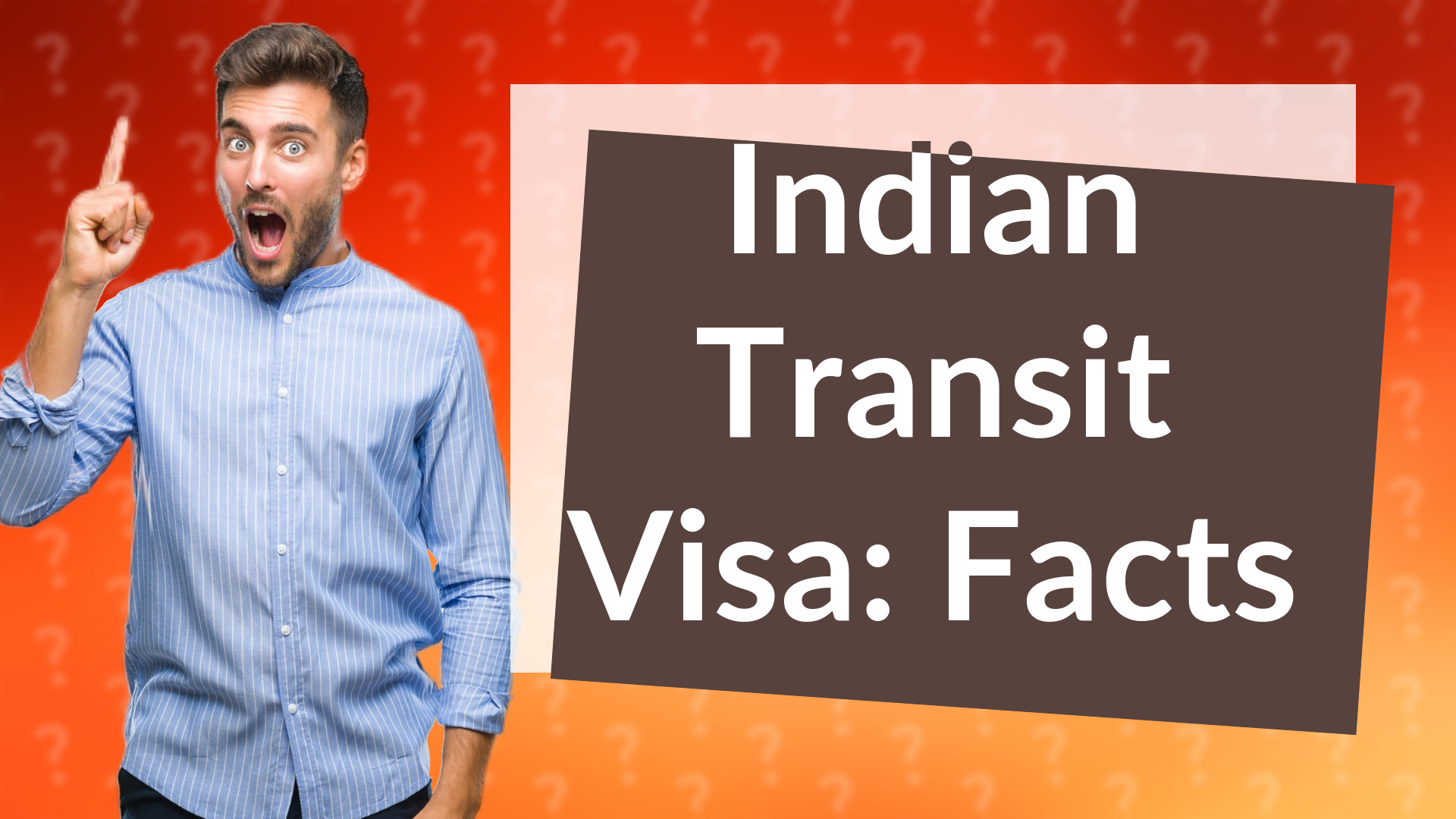 Indian Transit Visa: Facts