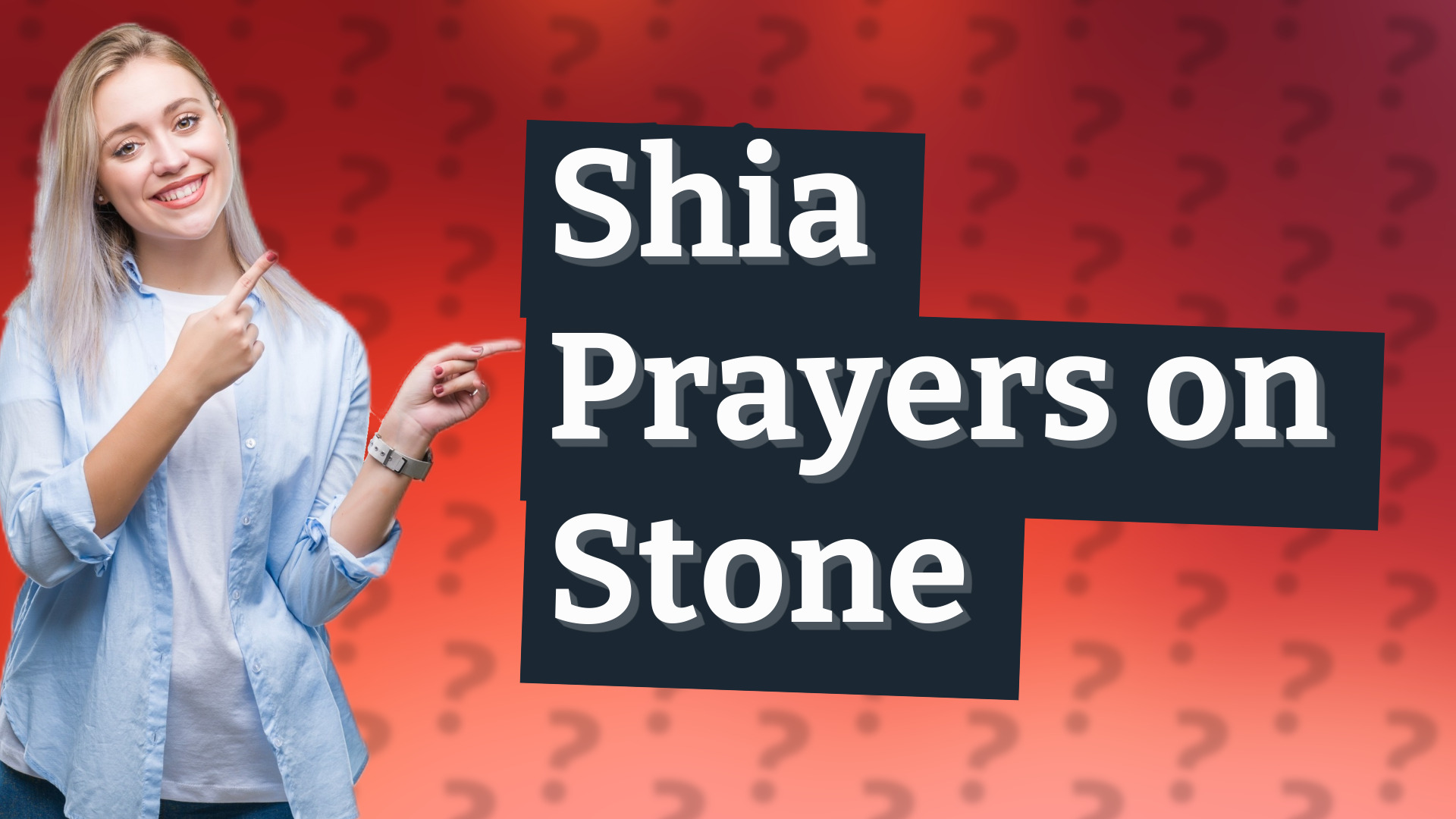 Shia Prayers on Stone