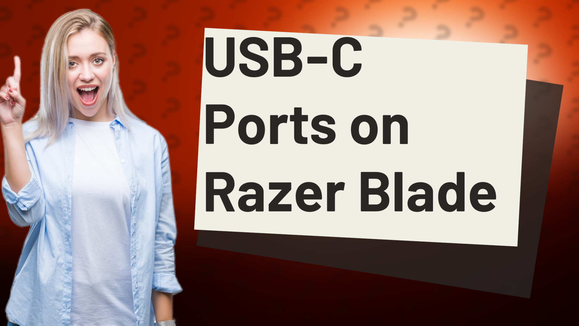 USB-C Ports on Razer Blade