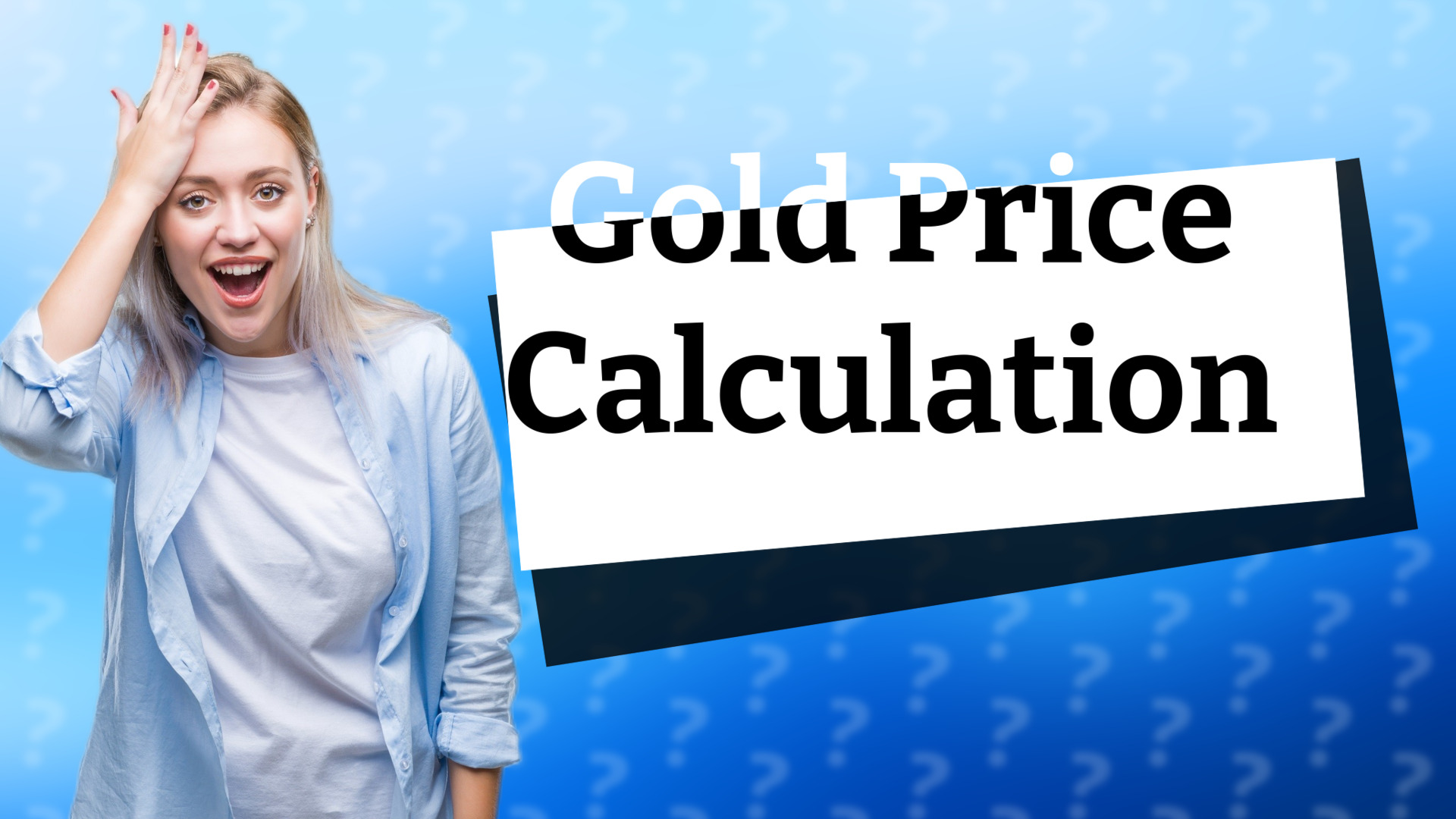 Gold Price Calculation