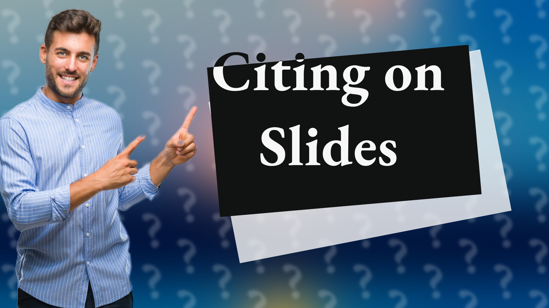 Citing on Slides