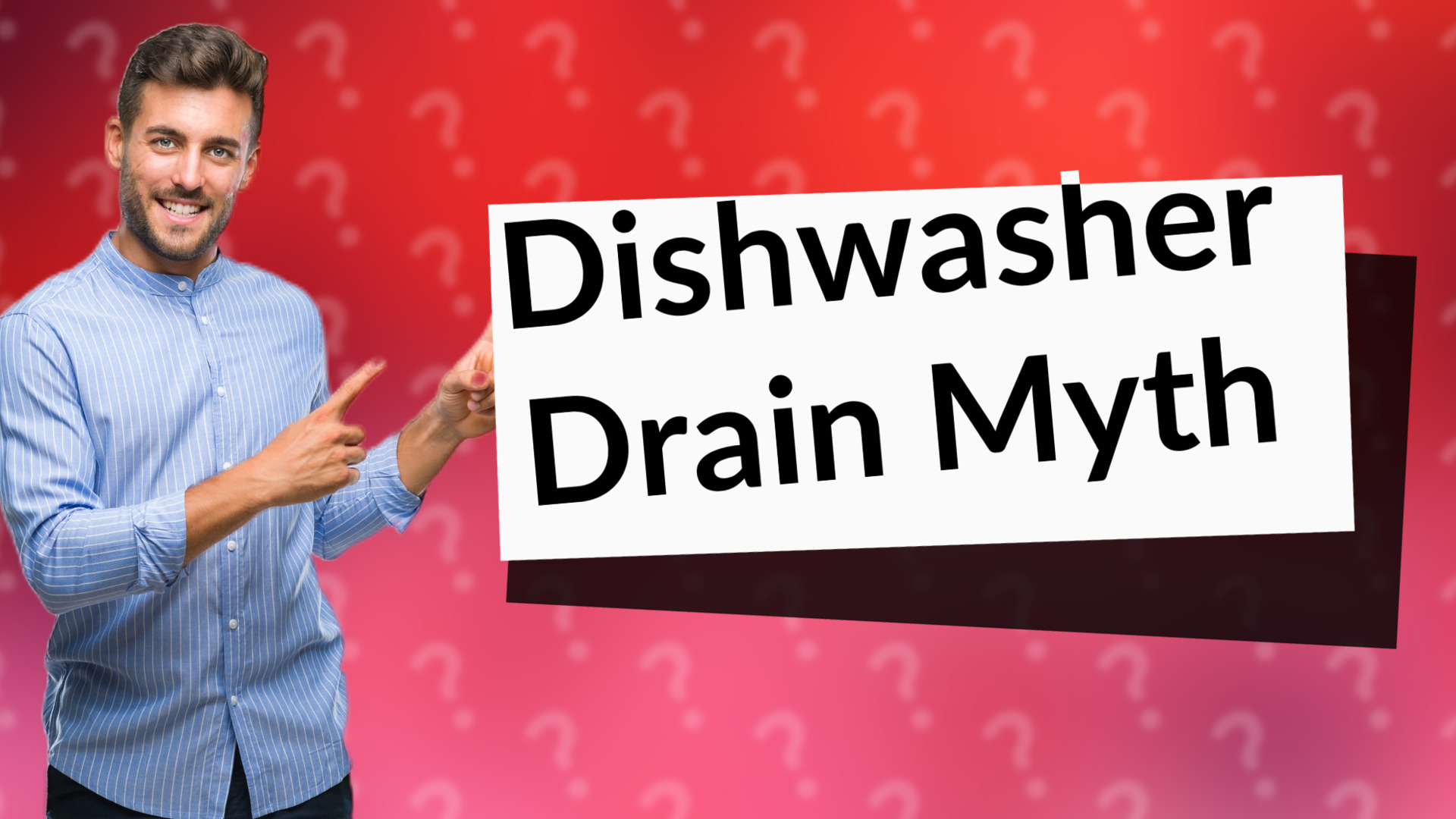 Dishwasher Drain Myth