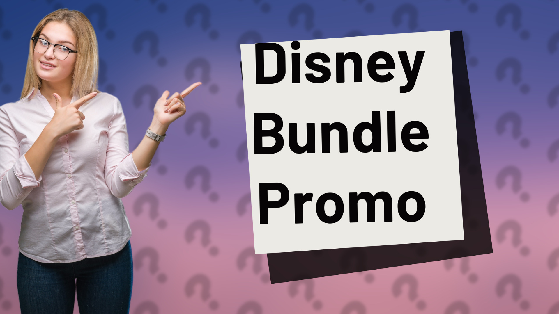 Disney Bundle Promo