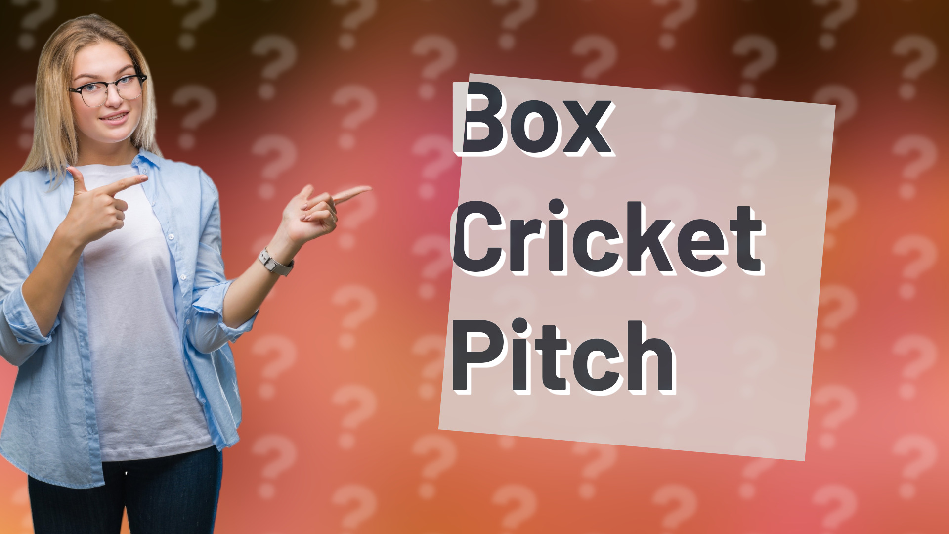 Box Cricket Pitch