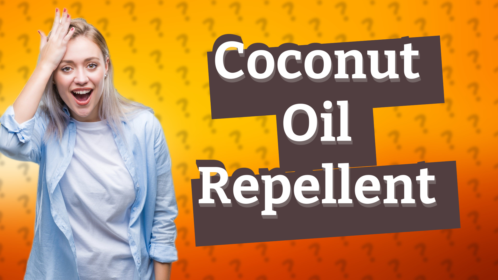 Coconut Oil Repellent