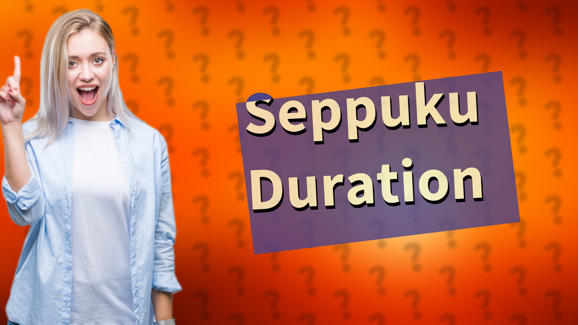 Seppuku Duration