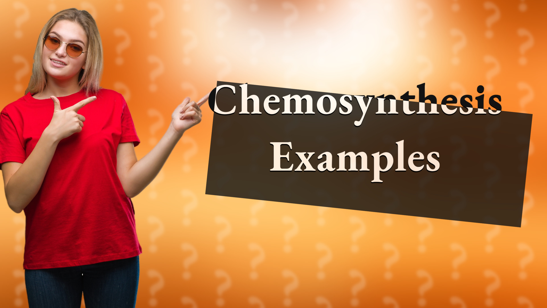 Chemosynthesis Examples