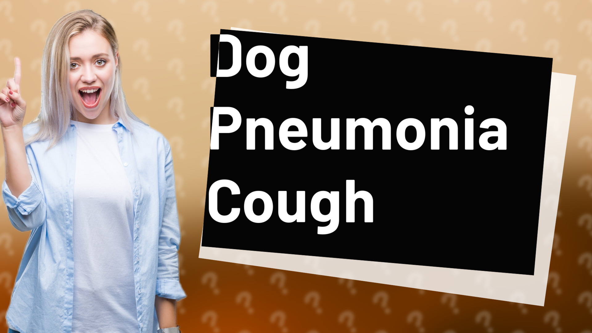 Dog Pneumonia Cough