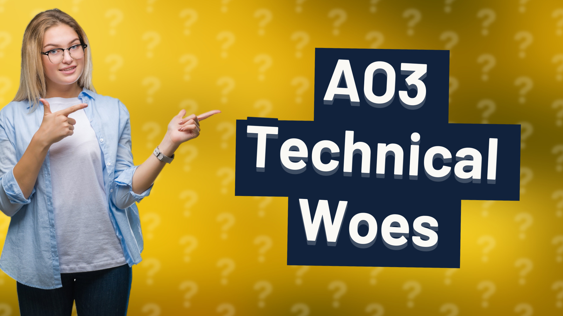 AO3 Technical Woes