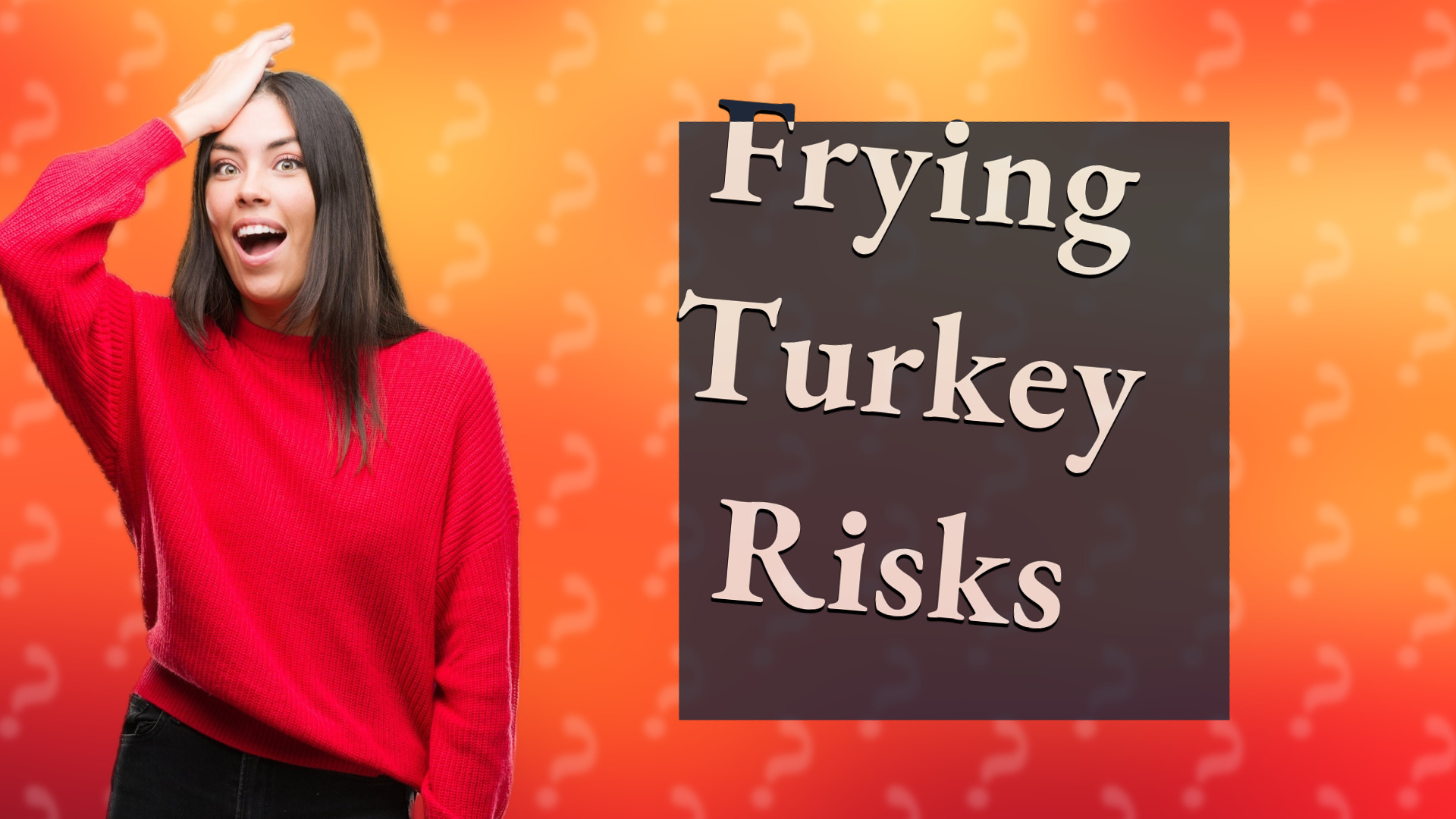 Frying Turkey Risks