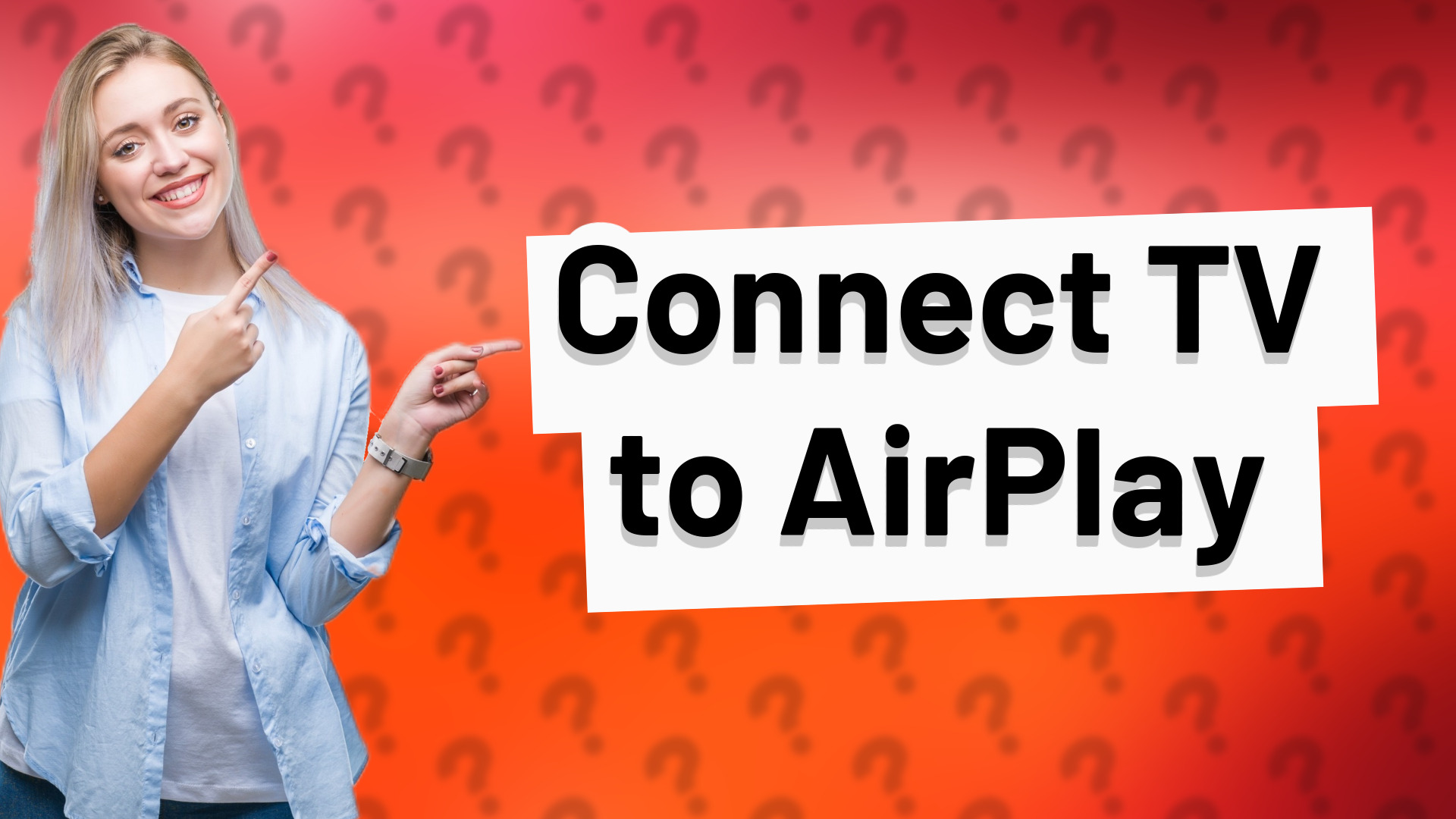 Connect TV to AirPlay